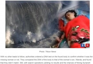 【海外発！Breaking News】波にさらわれた女性、1年5か月後に意識不明で発見される（インドネシア）