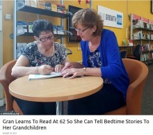 【海外発！Breaking News】「孫に絵本を読んであげたい」61歳で初めて読み書きを学ぶ女性（英）
