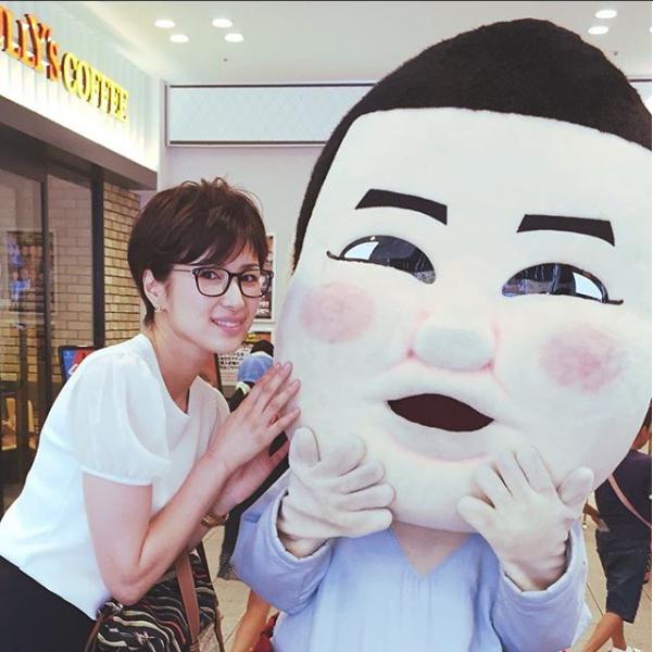 吉瀬美智子と“バタヤン”（画像は『Michiko Kichise　2018年8月29日付Instagram「忘れてた 私も元気です！」』のスクリーンショット）