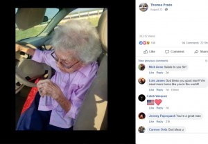 【海外発！Breaking News】94歳女性、フルスピードで国道を逆走（米）＜動画あり＞