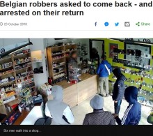 【海外発！Breaking News】「金が欲しいなら後で来て」　強盗グループが店主の罠にかかり逮捕（ベルギー）