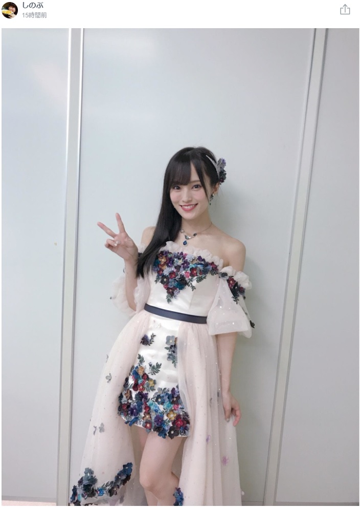 山本彩『NMB48 SAYAKA SONIC』での衣装（画像は『しのぶトーク　2018年10月27日付755」』のスクリーンショット）