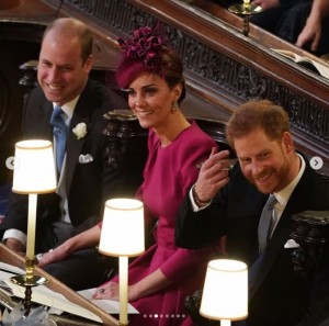 【イタすぎるセレブ達】ウィリアム王子＆キャサリン妃、ユージェニー王女の挙式で貴重なラブラブ姿見せる