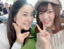 【エンタがビタミン♪】SKE48山内鈴蘭、馬場由美子プロと2ショット「私、ゴルフ頑張るからね！」