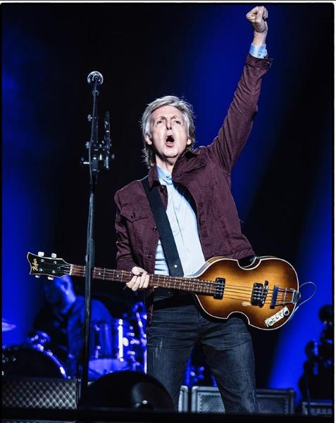 カナダ・ツアーでのポール・マッカートニー（画像は『Paul McCartney　2018年9月18日付Instagram「Macca kicks off world tour in Canada」』のスクリーンショット）