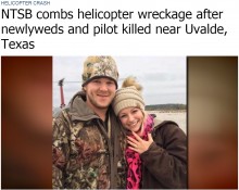 【海外発！Breaking News】新婚カップル、挙式からわずか1時間半後にヘリ墜落死（米）