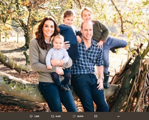 【イタすぎるセレブ達】ウィリアム王子＆キャサリン妃、毎年恒例の家族写真を英王室が公開