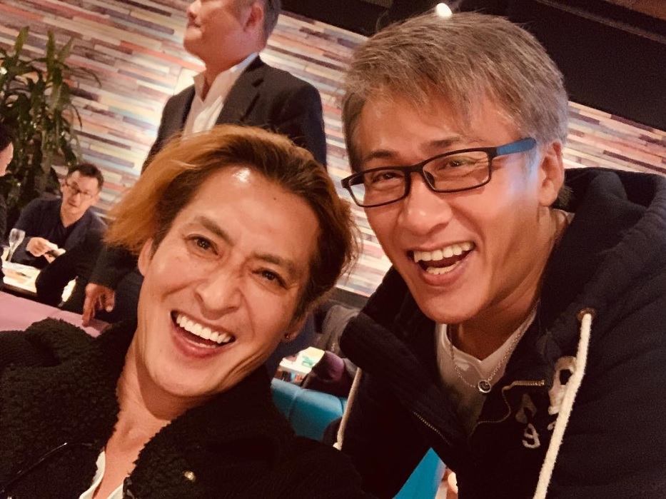 同じ49歳の大沢樹生と木村一八（画像は『大沢樹生 OSAWA MIKIO　2018年12月8日付Instagram「おはよう御座います～」』のスクリーンショット）