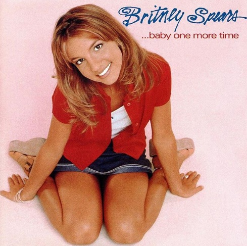 ブリトニー・スピアーズ『...Baby One More Time』のCDカバー(画像は『Britney Spears　2019年1月12日付Instagram「Can you believe that this album was released 20 years ago today??!!」』のスクリーンショット)