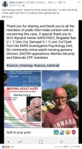 【海外発！Breaking News】Facebookで知り合った女性に会いたい―アイルランド人男性、南アフリカで1週間の失踪騒ぎ