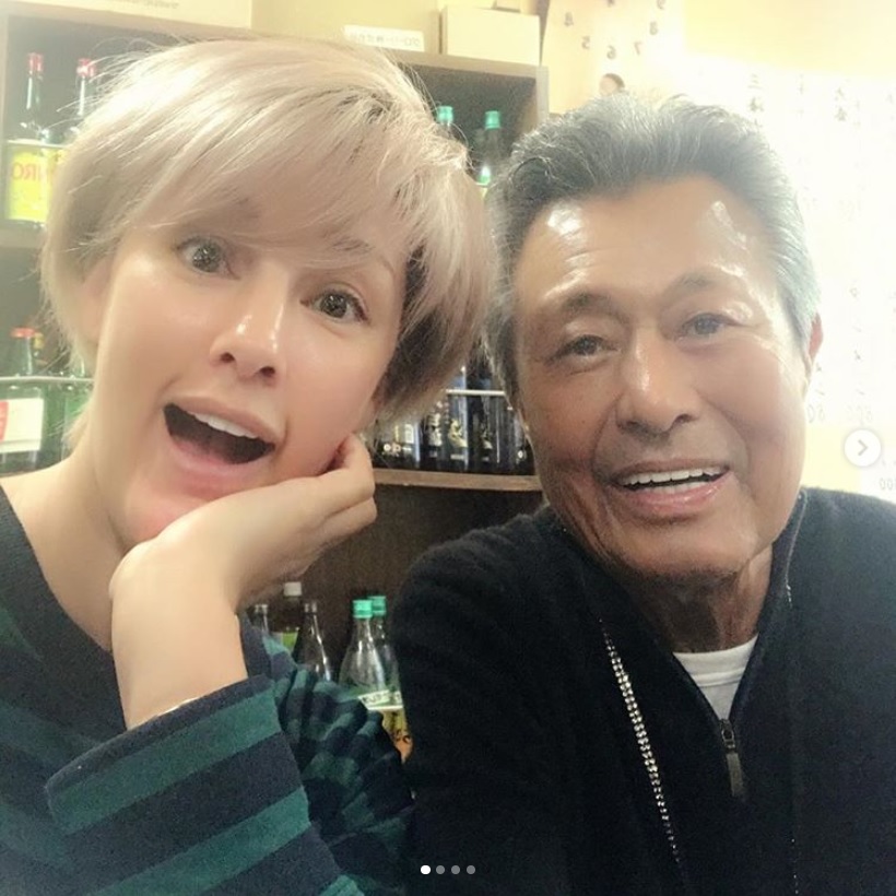 梅宮アンナと梅宮辰夫に、視聴者から「親子の絆に感動」の声（画像は『Anna Umemiya　2019年1月5日付Instagram「金スマ2時間スペシャル 本当に懐かしい映像が沢山でした。」』のスクリーンショット）