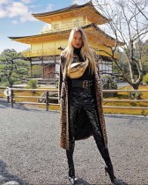 【イタすぎるセレブ達】ヴィクシーモデルのロミー・ストリドが京都を満喫　「日本大好き！」