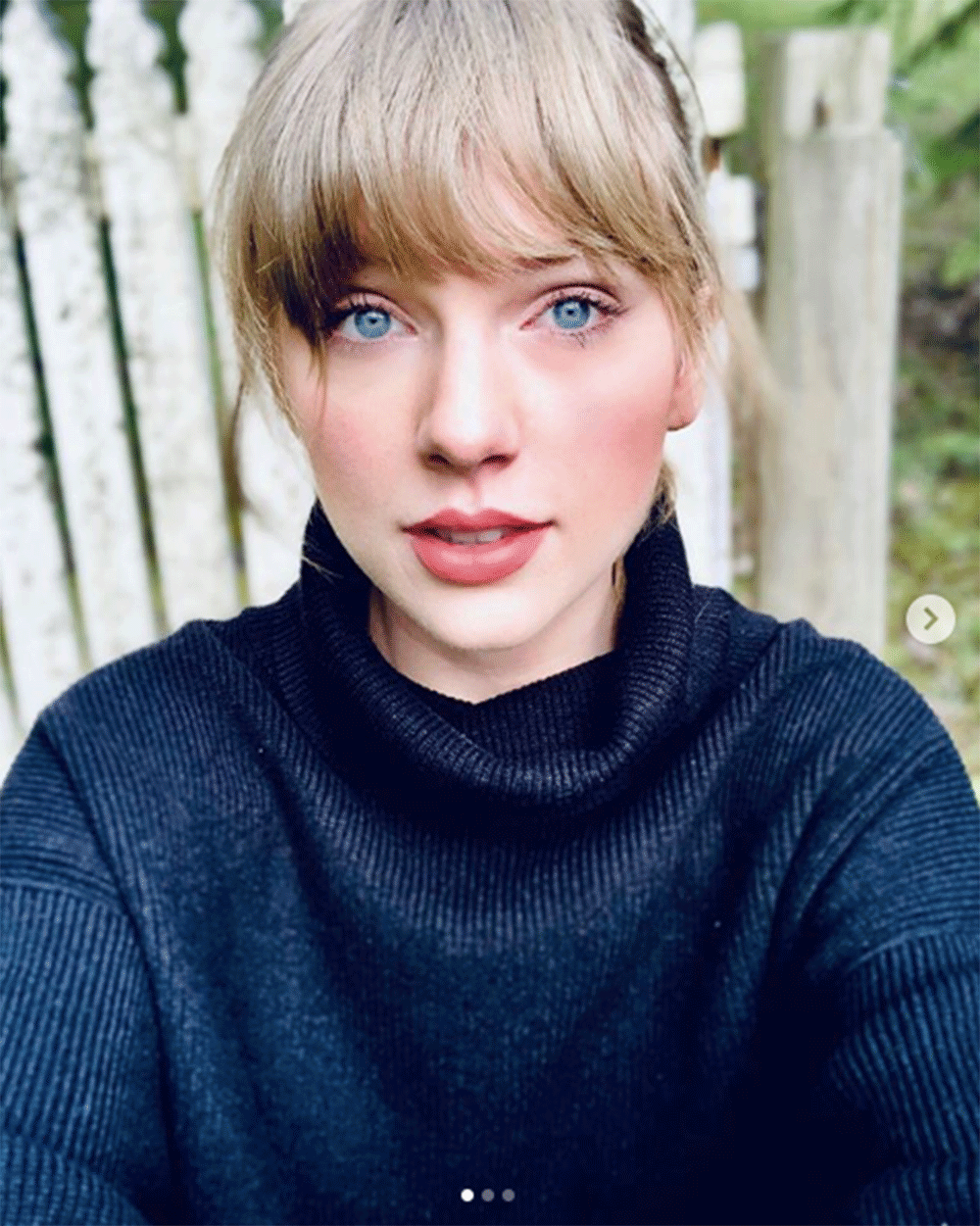 テイラー、7枚目のアルバム制作か（画像は『Taylor Swift　2018年10月24日付Instagram「Here we can observe an Australian swiftlet in her natural habitat, a turtleneck.」』のスクリーンショット）