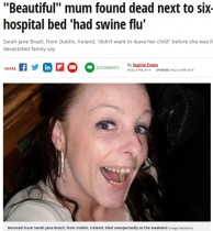 【海外発！Breaking News】豚インフルエンザが原因か　入院中の息子に付き添っていた母親が急死（アイルランド）