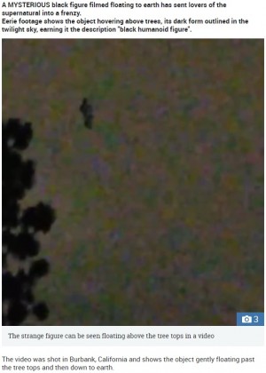 【海外発！Breaking News】カリフォルニア上空にフライング・ヒューマノイド　捉えた動画が物議を醸す＜動画あり＞