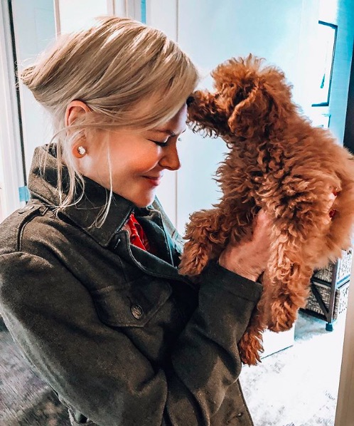 “愛犬家”の仲間入りをしたニコール（画像は『Nicole Kidman　2019年7月10日付Instagram「My first puppy... actually my first dog.」』のスクリーンショット）
