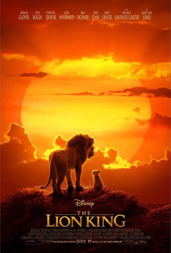 北米映画興行収入ランキングで初登場1位に（画像は『Disney’s The Lion King　2019年2月24日付Instagram「July 19 ＃TheLionKing」』のスクリーンショット）