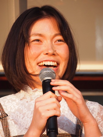 2017年、イベントに出演した際の誠子