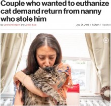 【海外発！Breaking News】ベビーシッター先で「猫が安楽死させられてしまう…」　逮捕覚悟で連れ去った女性（米）