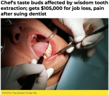 【海外発！Breaking News】歯の治療で味覚障害に　敏腕シェフが職を失い歯科医を訴える（シンガポール）