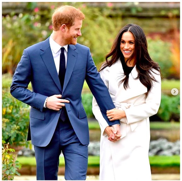渦中のヘンリー王子＆メーガン妃（画像は『The Duke and Duchess of Sussex　2019年11月27日付Instagram「On this day, two years ago:」』のスクリーンショット）