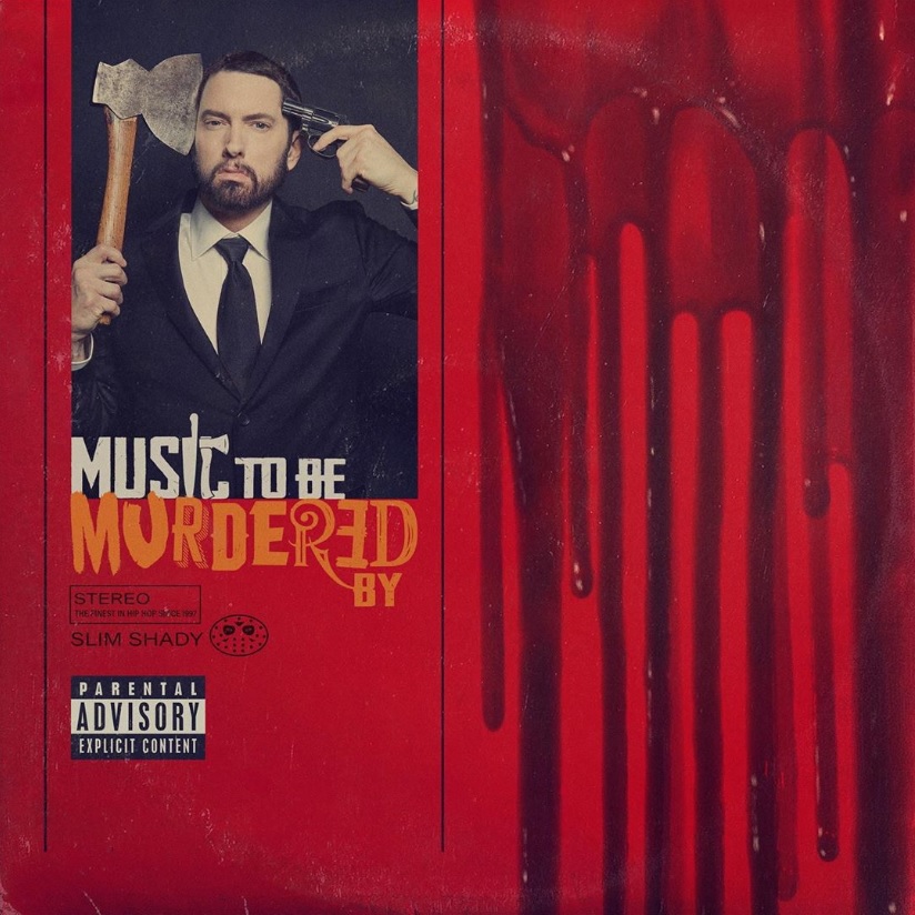 今年1月に発表したアルバム『Music To Be Murdered By』（画像は『Marshall Mathers　2020年1月17日付Instagram「It’s your funeral...」』のスクリーンショット）