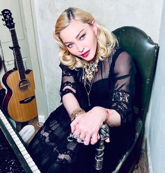 NY高級コンドミニアムの又貸しを勧めるマドンナ（画像は『Madonna　2020年1月25日付Instagram「I am deeply sorry that I have to cancel my concert scheduled for Monday January 27th in London.」』のスクリーンショット）