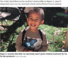 【海外発！Breaking News】「抗インフルエンザ薬は必要ない」母親の判断で4歳男児が死亡（米）