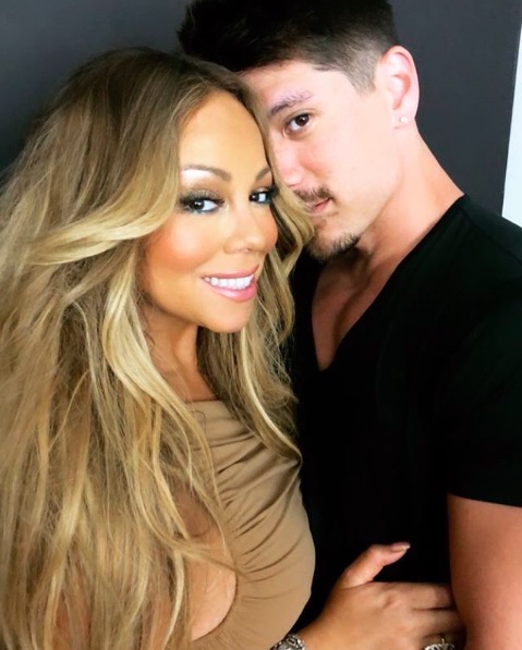 マライア・キャリー、恋人ブライアン・タナカとの交際も順調（画像は『Mariah Carey　2020年4月11日付Instagram「Happy birthday」』のスクリーンショット）