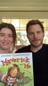キャサリンさん＆クリス、3月には「＃SaveWithStories」で絵本の読み聞かせも（画像は『Katherine Schwarzenegger　2020年3月26日付Instagram「“Maverick and Me” for ＃SaveWithStories」』のスクリーンショット）