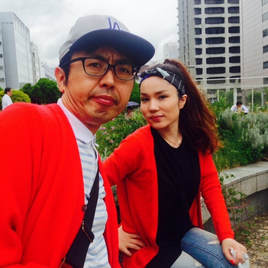 インスタライブでコラボした田中卓志と平野ノラ（画像は『ungirls_tanaka　2020年4月28日付Instagram「古い平野ノラの写真。」』のスクリーンショット）