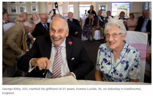 【海外発！Breaking News】「高齢者住宅で恋した」100歳＆102歳が結婚　「燃え上がるようなパートナーが欲しい」83歳女性も