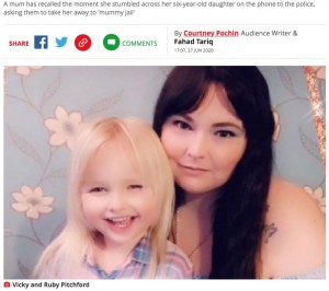 【海外発！Breaking News】「ママを刑務所へ」警察に通報した6歳娘のイタズラに母親が蒼白（英）