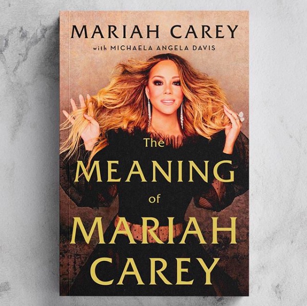 9月に出版される回顧録『The Meaning of Mariah Carey』（画像は『Mariah Carey　2020年7月9日付Instagram「The Meaning of Mariah Carey」』のスクリーンショット）
