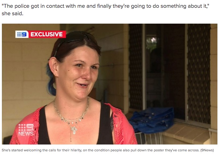 元恋人から“意外な復讐”を受けた女性（画像は『9News　2020年7月23日付「Bizarre Chewbacca revenge taken on Queensland woman over break-up」（9News）』のスクリーンショット）