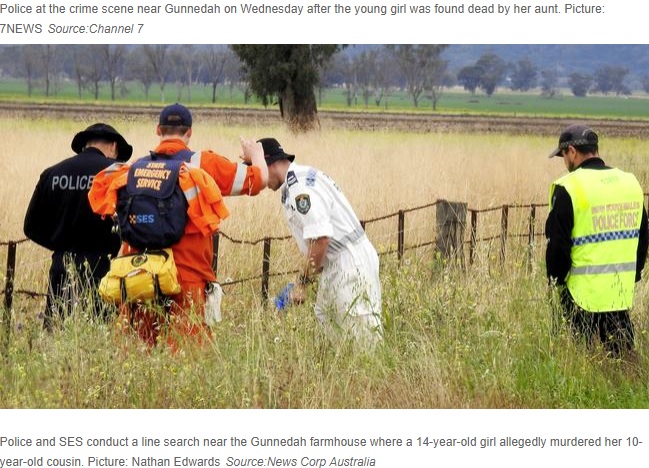 事件があった農場近くの様子（画像は『Queensland Times　2020年7月10日付「How family trip turned into a devastating murder case」（Picture: Nathan EdwardsSource:News Corp Australia）』のスクリーンショット）