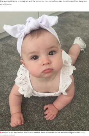 【海外発！Breaking News】インスタグラムに投稿した生後6か月の娘の写真が加工され、小児性愛者向けサイトに（英）