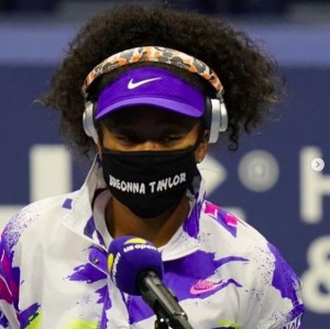 【イタすぎるセレブ達】大坂なおみ選手、全米オープンでブレオナ・テイラーさんの名前入りマスク着用しBLMをサポート