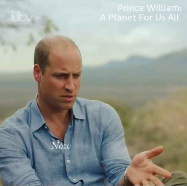 英国で10月に放送予定のウィリアム王子のドキュメンタリー番組（画像は『ITV　2020年9月21日付Instagram「In a very special documentary, join Prince William on an extraordinary journey to champion global action on conservation and climate change.」』のスクリーンショット）