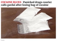 【海外発！Breaking News】「コカインの入ったバッグを紛失した」運び屋の男、警察に自ら通報も別ルートで逮捕（アイルランド）