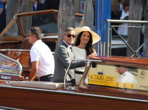 ジョージ・クルーニー夫妻は2014年9月に伊ヴェネチアで挙式