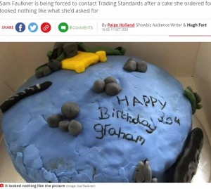 【海外発！Breaking News】これが6800円!?　魚釣りをテーマにした誕生日ケーキがまるで子供の粘土作品（英）