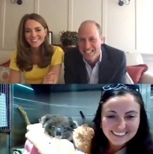 【イタすぎるセレブ達】ウィリアム王子＆キャサリン妃、豪州のコアラとビデオ通話で対面「とても可愛い」