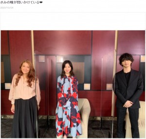 LiLiCoからインタビューを受けた吉高由里子と横浜流星（画像は『LiLiCo　2020年10月24日付オフィシャルブログ「きみの瞳が問いかけている」』のスクリーンショット）