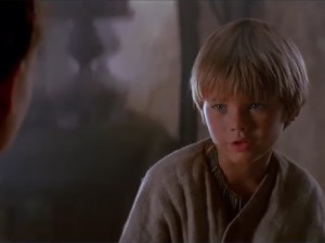 アナキン役を演じた、当時9歳のジェイク・ロイド（画像は『Star Wars India　2018年12月26日付Instagram「And yet too old to be trained.」』のスクリーンショット）
