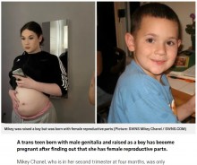 【海外発！Breaking News】男性として生まれたトランスジェンダー女性、「ミュラー管遺残症候群」と判明し妊娠に至る（米）