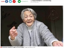 【海外発！Breaking News】89歳のおばあちゃんが泥棒に立ち向かう「高齢者の家に盗みに入る愚か者め！」（スコットランド）