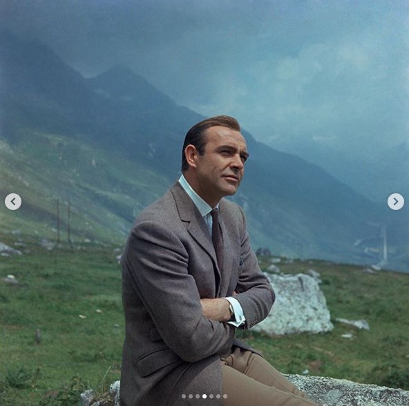 『007』シリーズのみならず数々の名作に出演したショーン・コネリー（画像は『James Bond 007　2020年10月31日付Instagram「Sir Sean Connery has died at the age of 90.」』のスクリーンショット）