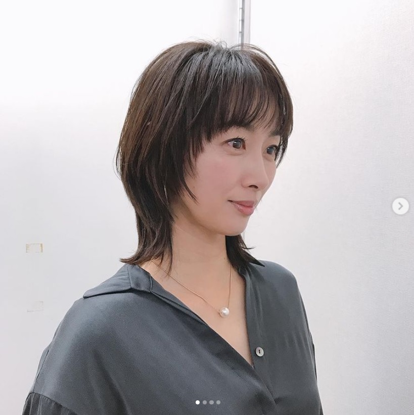 雑誌を見てデビューのきっかけを掴んだ坂下千里子（画像は『坂下千里子　2020年12月6日付Instagram「ニューヘアー。」』のスクリーンショット）