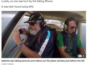 【海外発！Breaking News】上空300メートルから落ちたiPhone 6s　無事に持ち主の元へ帰る（ブラジル）＜動画あり＞